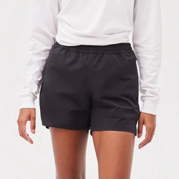 Outdoor Voices RecTrek 4” Black Athletic Drawstring Shorts Lightweight XXXL - Picture 1 of 8